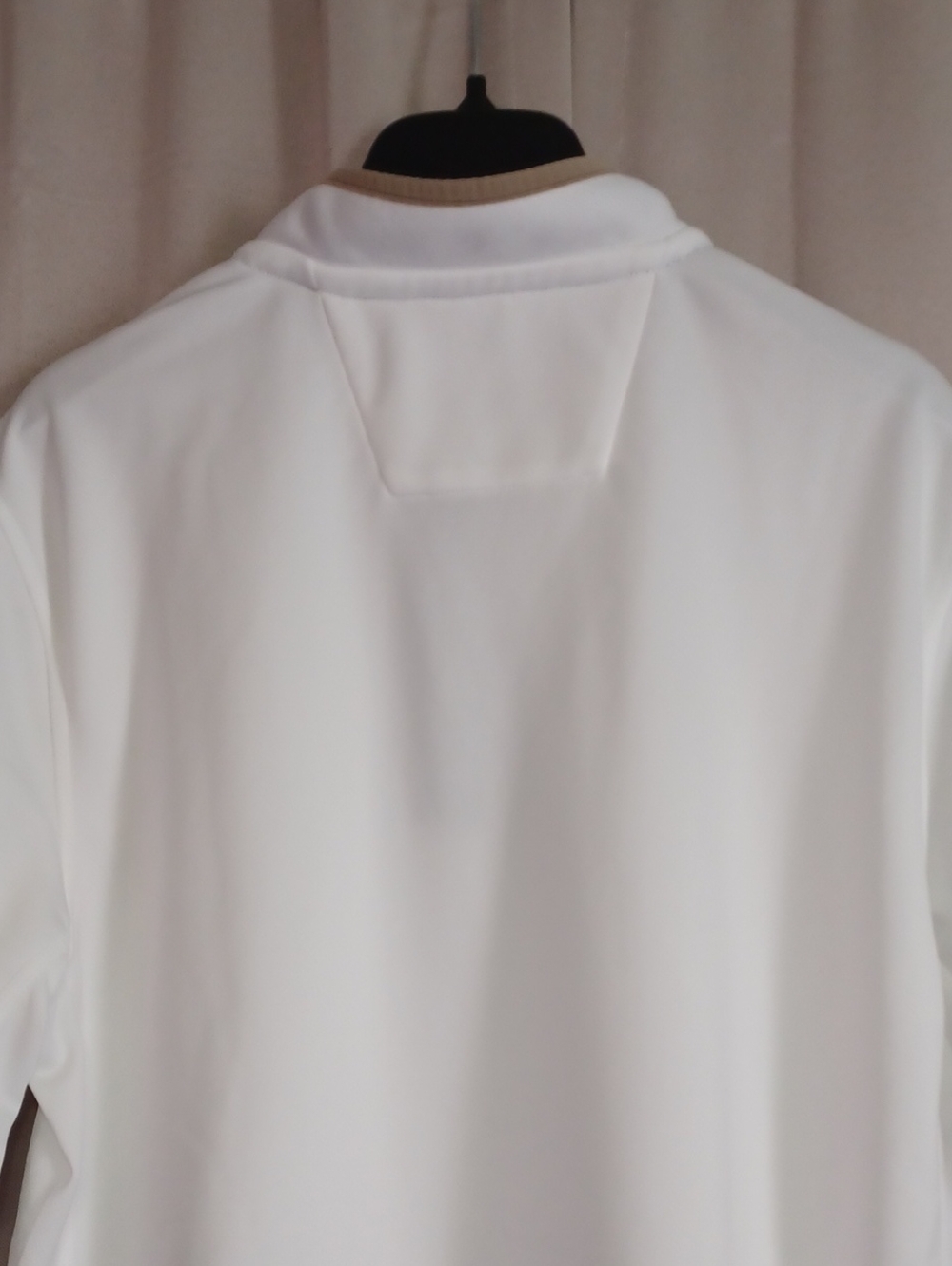 Adidas Men’s White Climalite Half-Zip Short Sleeve Polo Shirt - Picture 11 of 15